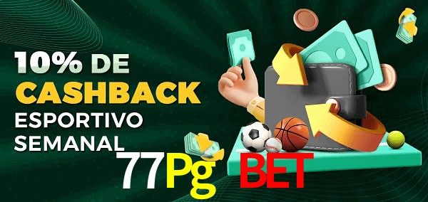 10% de bônus de cashback na 77Pg Bet